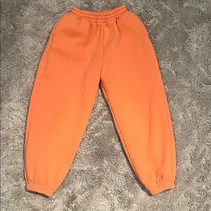Comfrt Brand Orange Kids Sweatpants